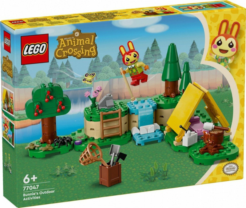 LEGO® Animal Crossing™ 77047 Bunnie a aktivity v přírodě