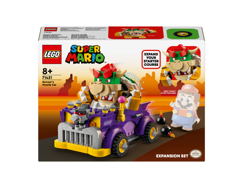 Muscle car Bowsera - rozšiřující set Super Mario