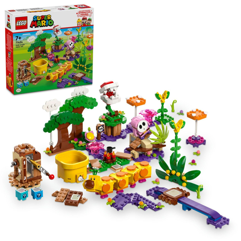 LEGO® Super Mario™ 71434 Tvořivá sada Soda Jungle
