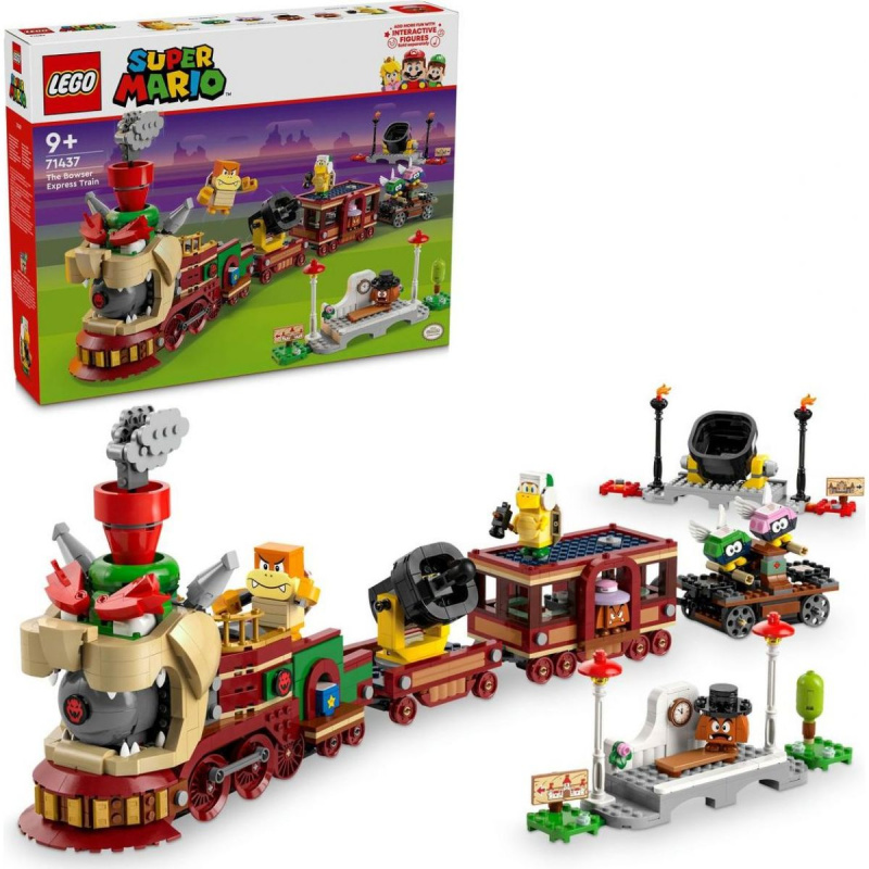 LEGO Super Mario 71437 Bowserův rychlík