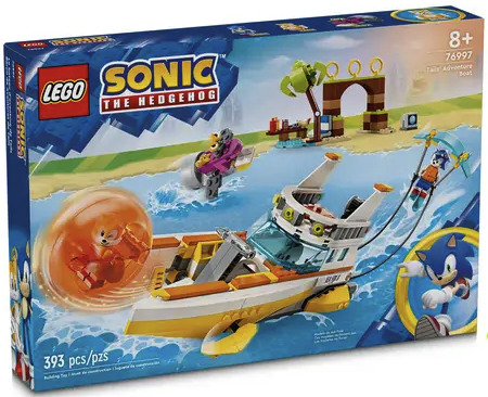 LEGO Sonic The Hedgehog™ 76997 Tails a jeho dobrodružný člun
