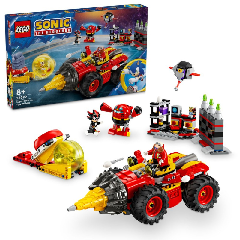 LEGO Sonic Super Sonic kontra Egg Drillster