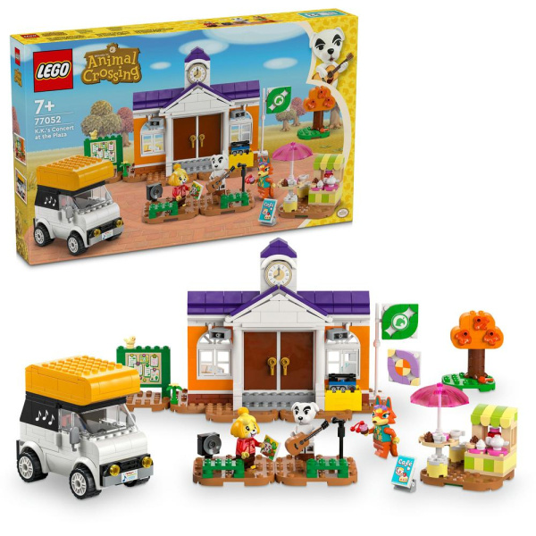 LEGO Animal Crossing 77052 - Koncert K.K. na náměstí