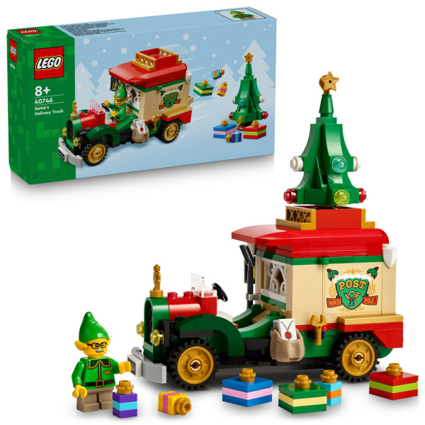 Lego vánoční náklaďák Santa Clause