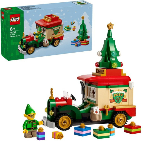 Lego vánoční náklaďák Santa Clause