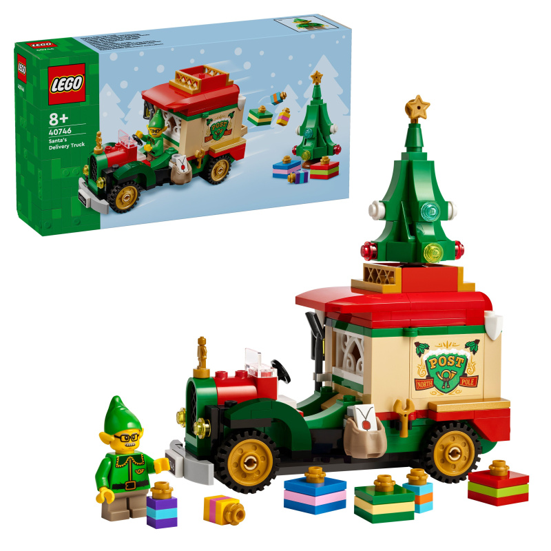 Lego vánoční náklaďák Santa Clause