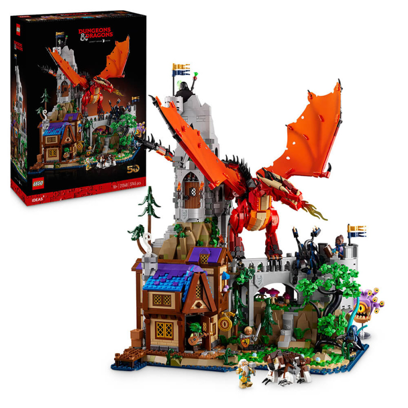 LEGO LEGO® Ideas 21348 Dungeons & Dragons: Příběh Rudého draka