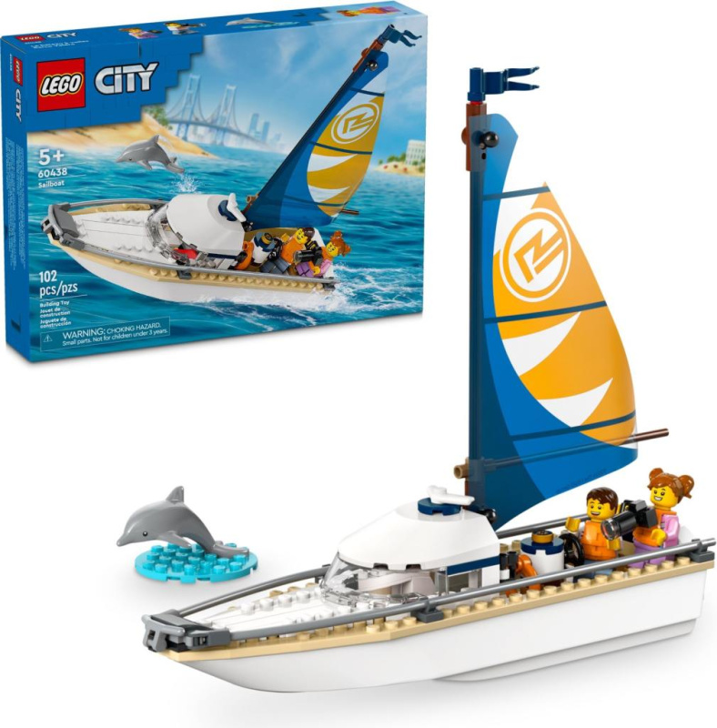 Lego® city 60438 plachetnice