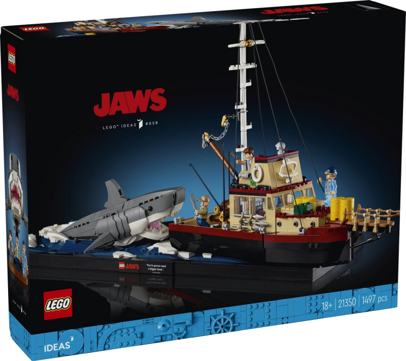 LEGO® Ideas 21350 Čelisti