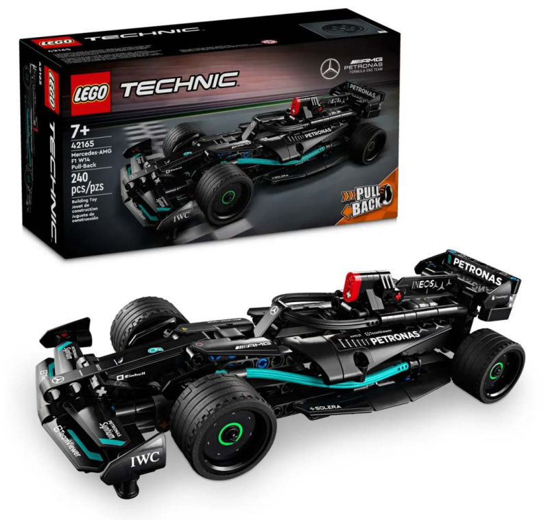 LEGO® Technic 42165 Mercedes-AMG F1 W14 E Performance Pull-Back
