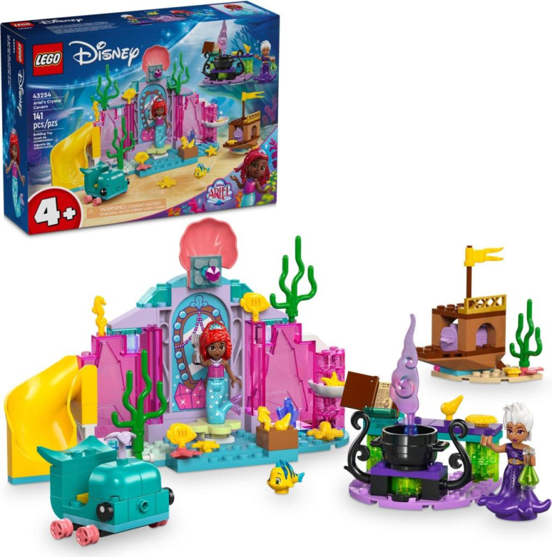 LEGO® Disney Princess™ 43254 Ariel a její křišťálová jeskyně
