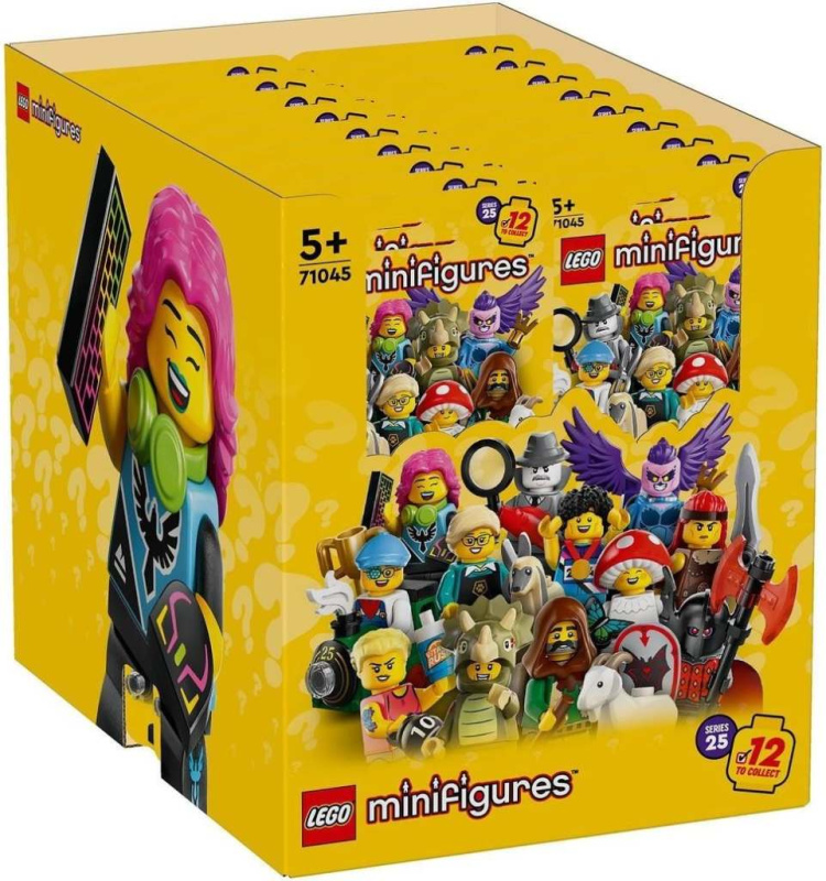 Lego® 71045 originální box 36 minifigurek 25. série