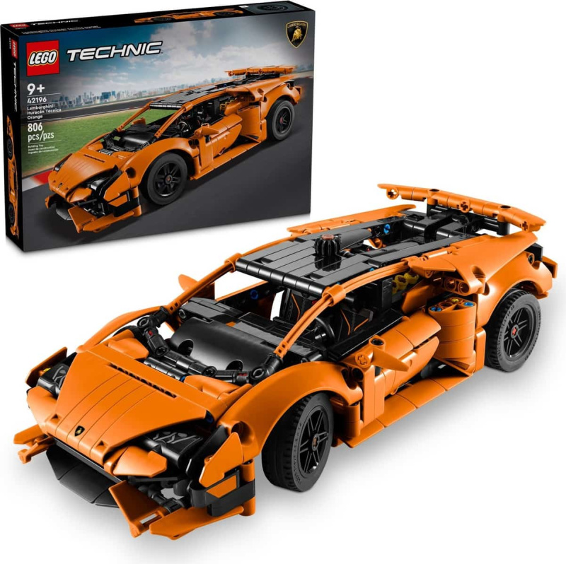 Technic oranžové LAMBORGHINI Huracán Tecnica stavebnice