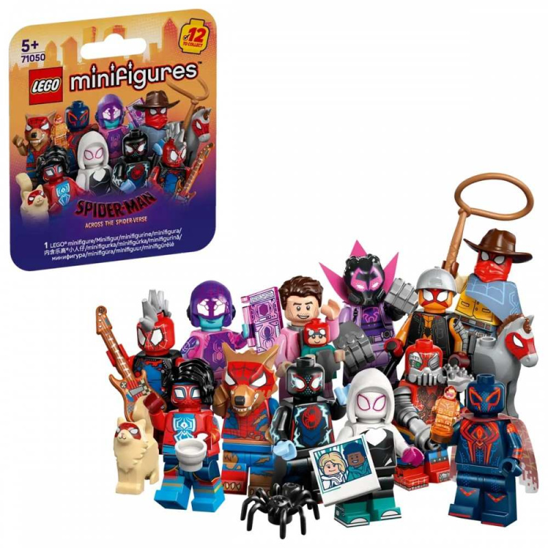 Lego® 71050 ucelená kolekce 12 minifigurek spider-man: napříč paralelními světy