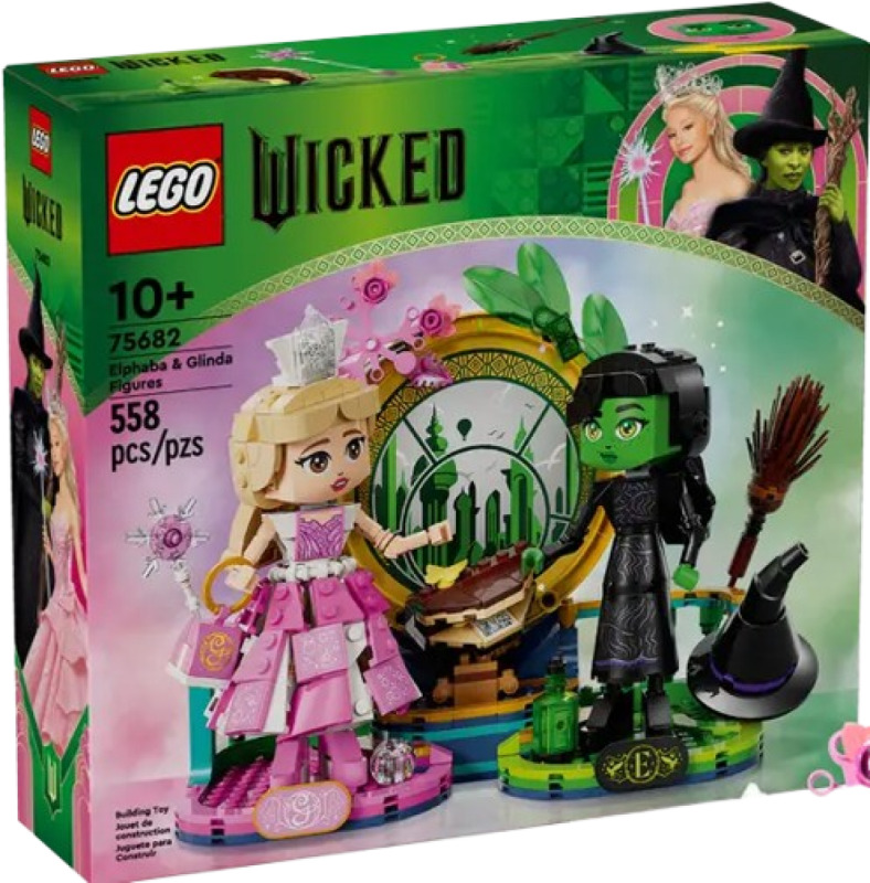 LEGO Wicked 75682 Figurky Elphaby a Glindy