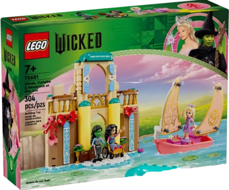 LEGO® Wicked 75681 Glinda, Elphaba a Nessarose na Shiz univerzitě