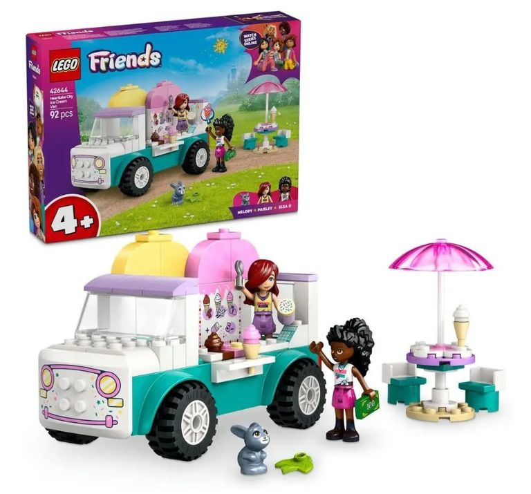 LEGO® Friends 42644 Zmrzlinářské auto v městečku Heartlake