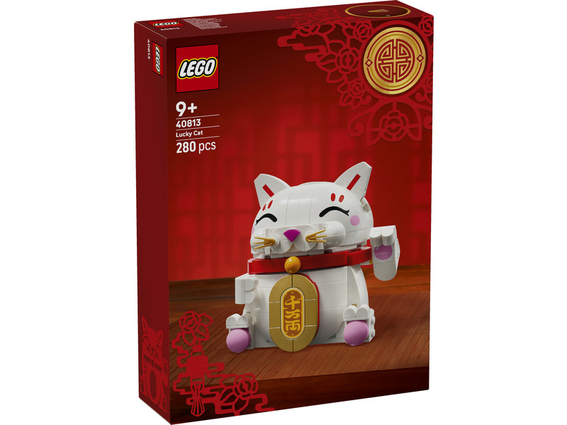 LEGO® Iconic 40813 Kočka pro štěstí