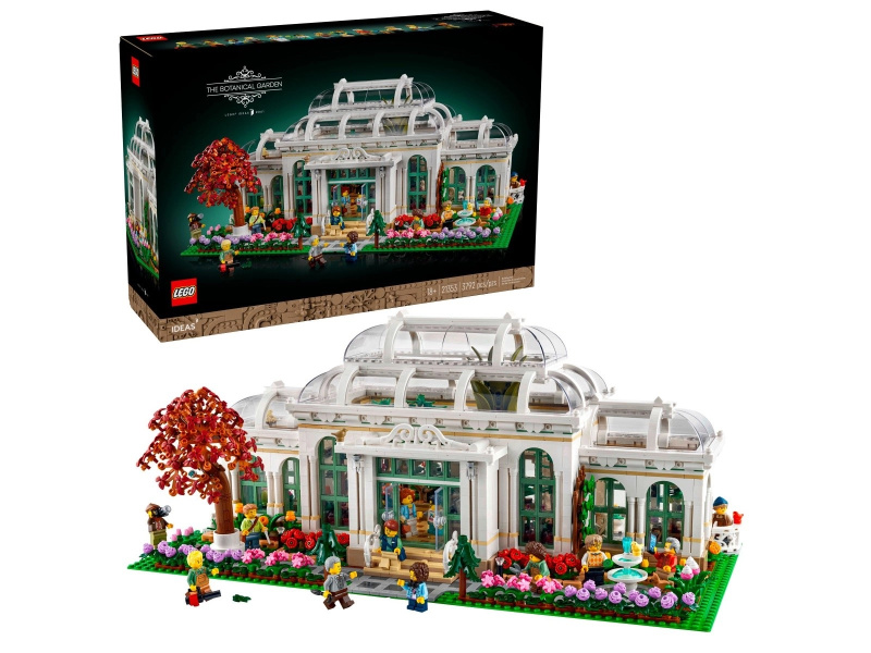 LEGO Ideas botanická zahrada