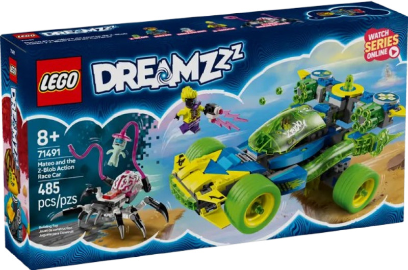 LEGO® DREAMZzz™ 71491 Mateo a akční závodní auto Z-Flek