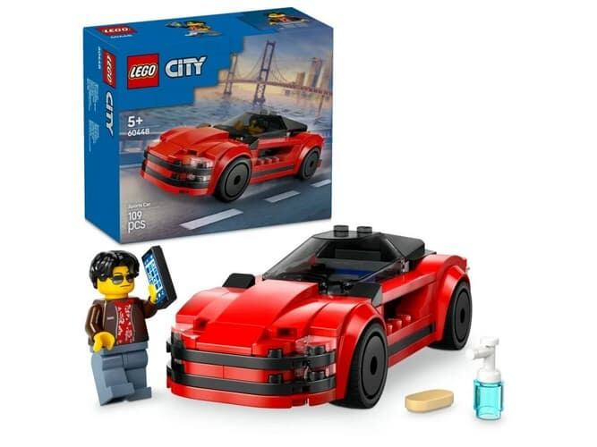 LEGO® City 60448 Červený sporťák