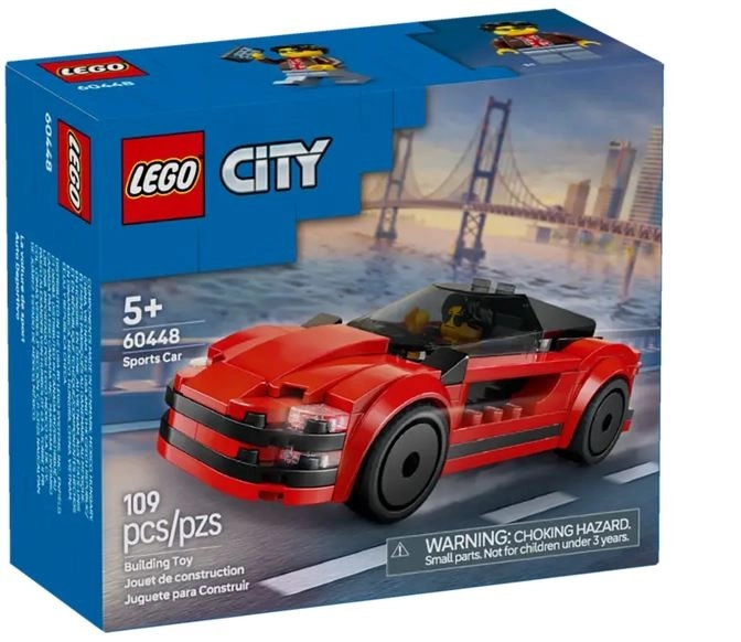 LEGO® City 60448 Červený sporťák