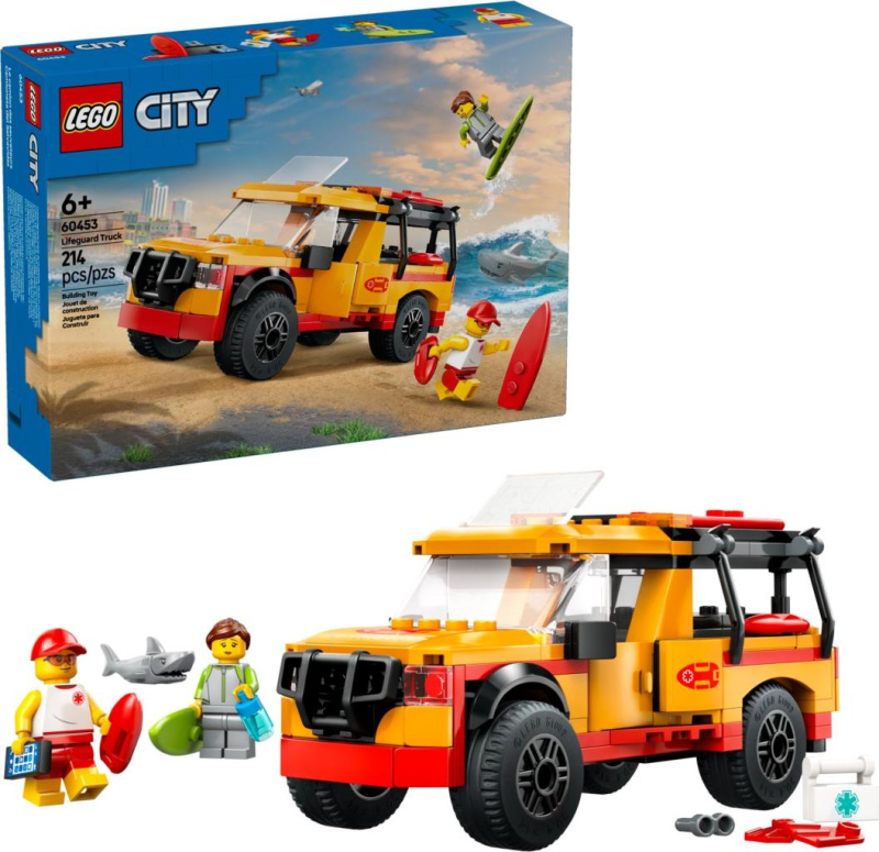 LEGO® City 60453 Záchranné auto pro plavčíka