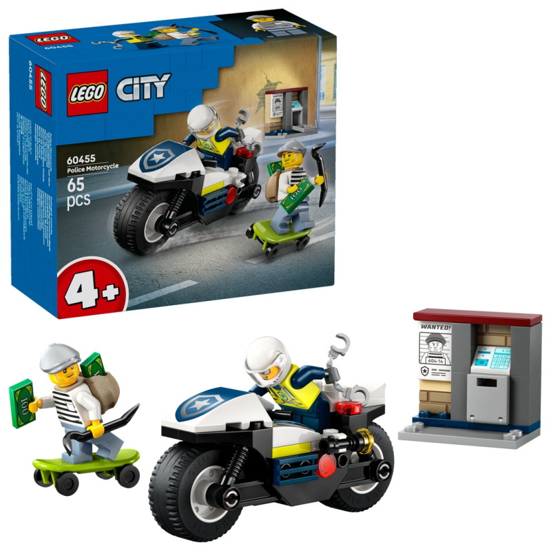 Lego City Policie: Honička na motorce