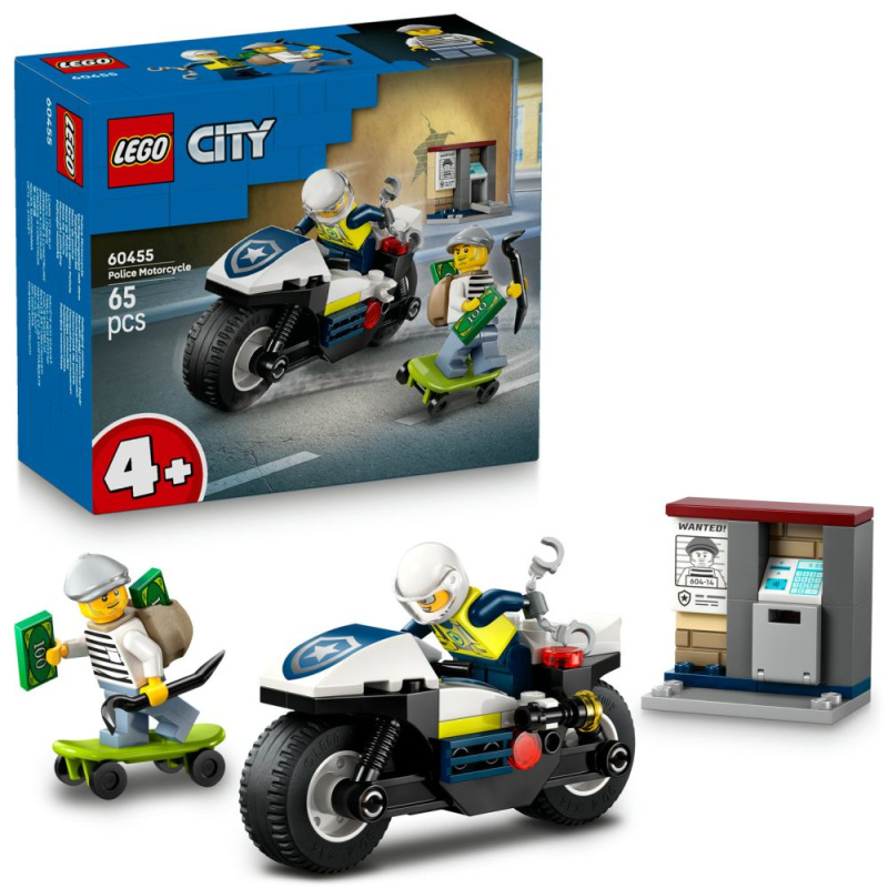 Lego City Policie: Honička na motorce