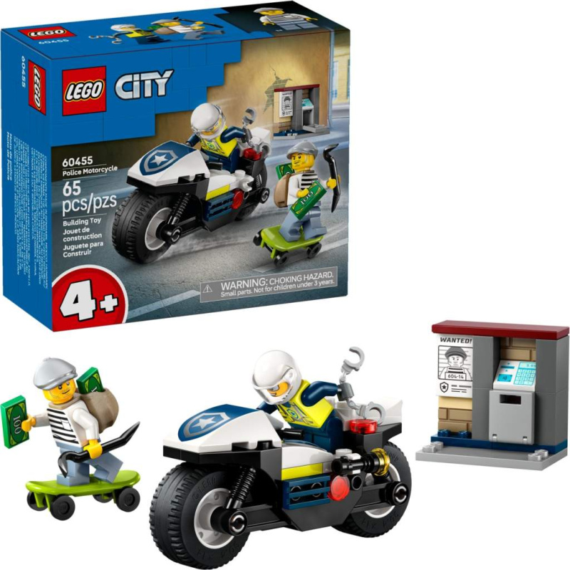 Lego City Policie: Honička na motorce