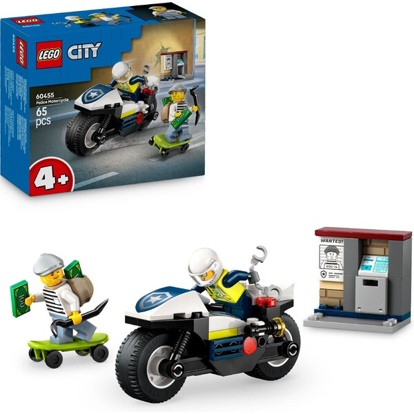 Lego City Policie: Honička na motorce