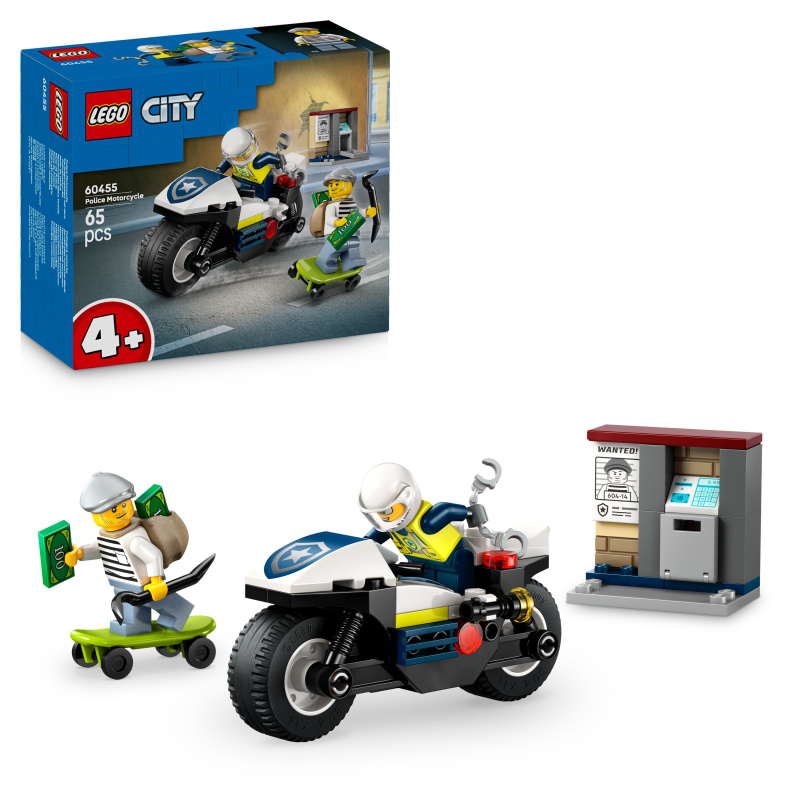 Lego City Policie: Honička na motorce