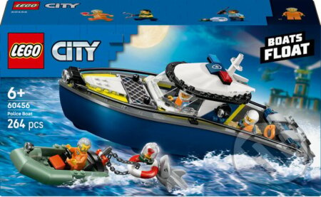 LEGO City Honička v policejní lodi