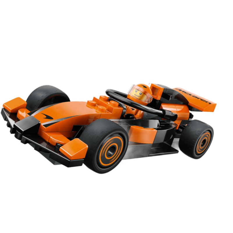 LEGO City 60442 Jezdec F1 se závodním vozem McLaren