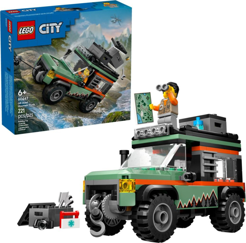 LEGO® City 60447 Terénní horské nákladní auto 4x4