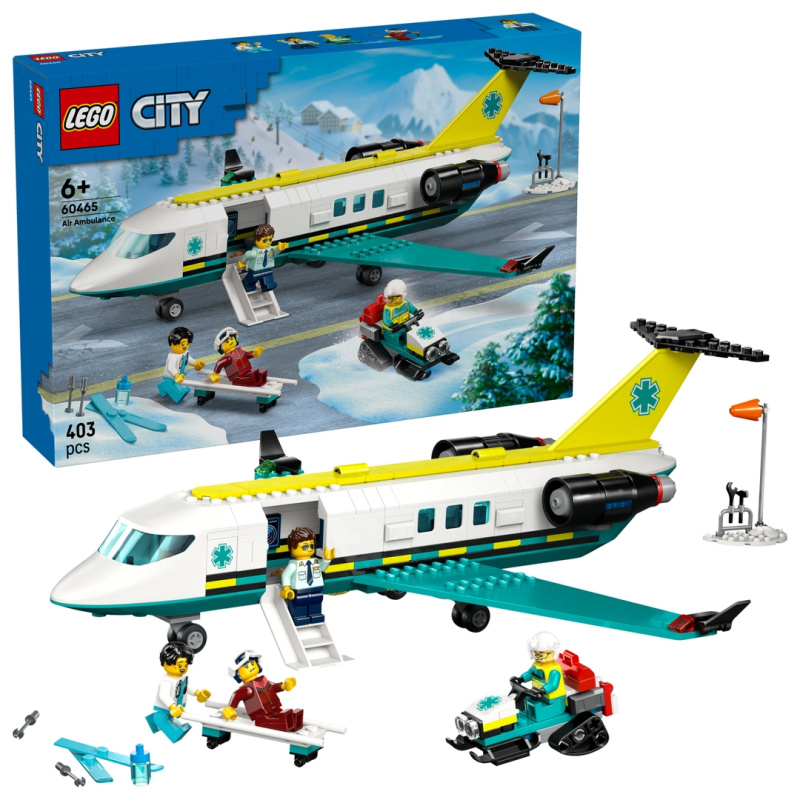 LEGO® City 60465 Letadlo záchranářské služby