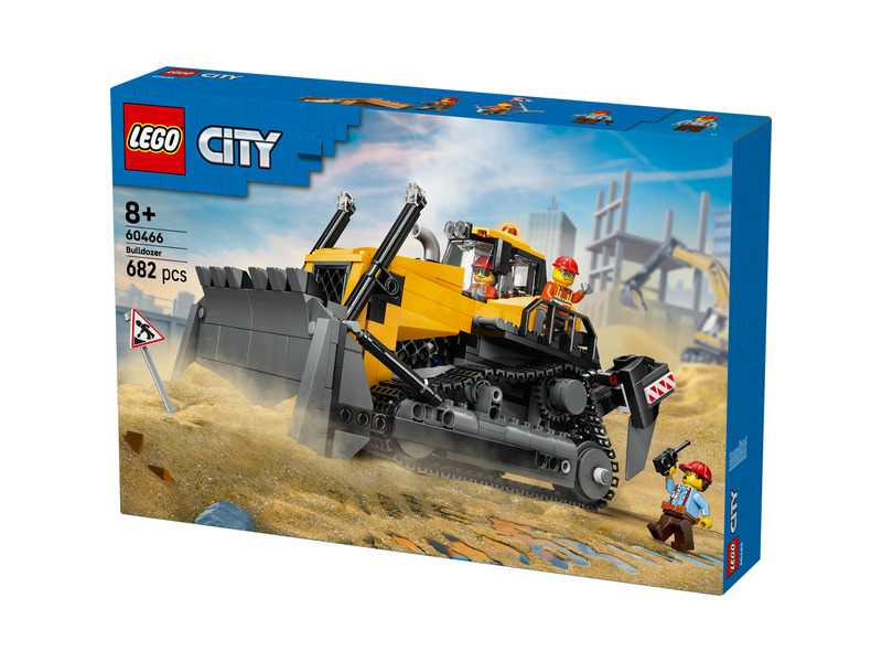LEGO® City 60466 Žlutý buldozer