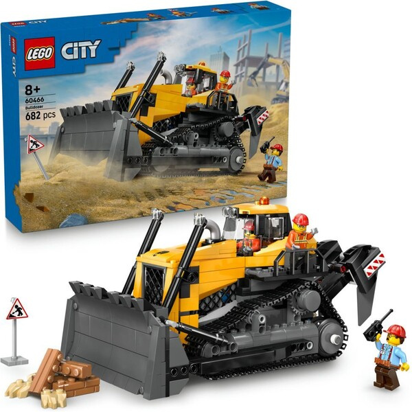 LEGO® City 60466 Žlutý buldozer