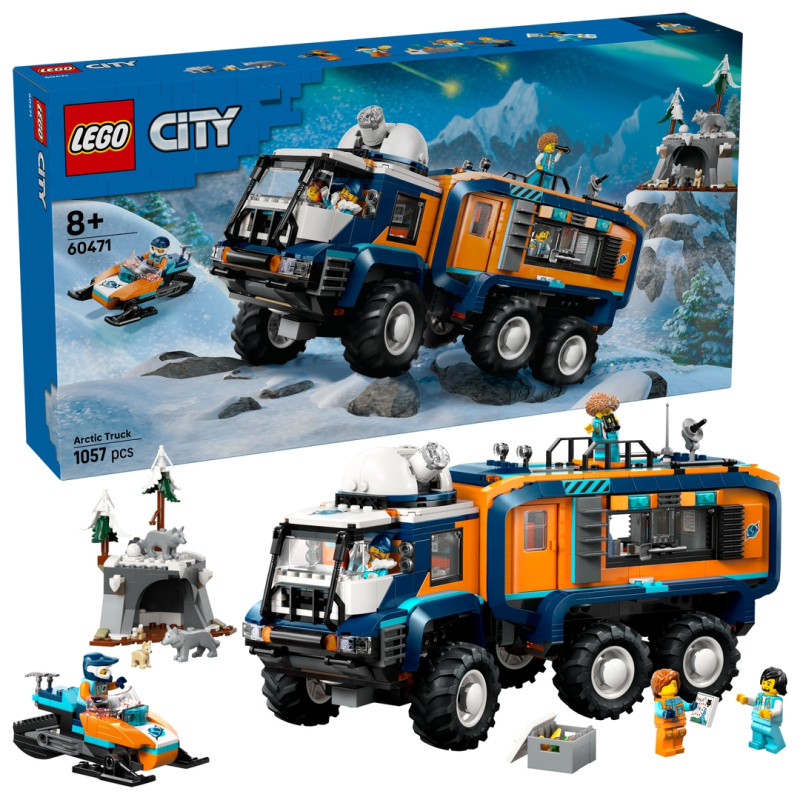 LEGO® City 60471 Nákladní auto s laboratoří pro průzkumníky Arktidy