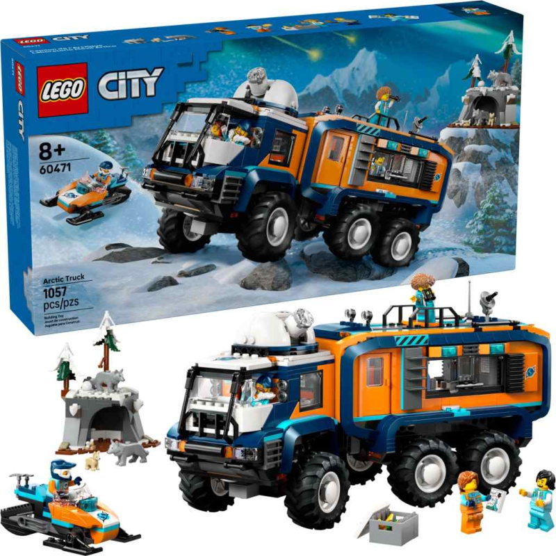 LEGO® City 60471 Nákladní auto s laboratoří pro průzkumníky Arktidy
