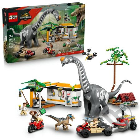 LEGO® Jurassic World 76973 Mise na sledování raptora a titanosaura