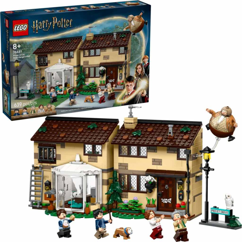LEGO® Harry Potter™ 76451 Zobí ulice: Návštěva tety Marge