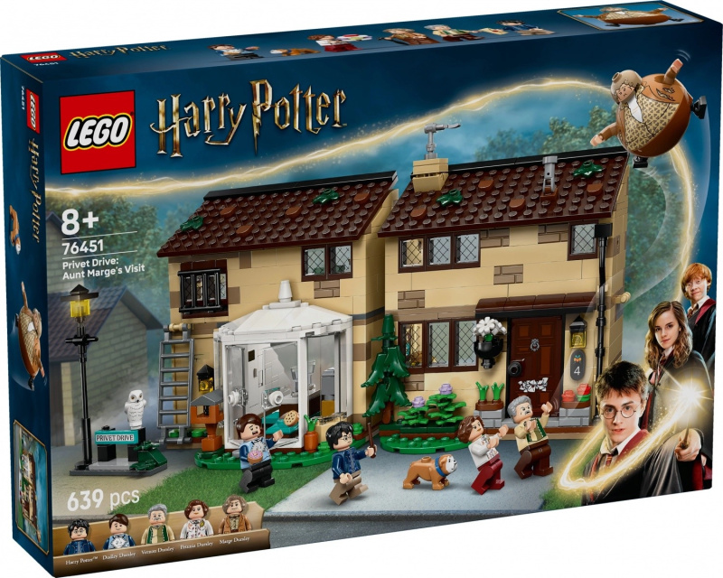 LEGO® Harry Potter™ 76451 Zobí ulice: Návštěva tety Marge