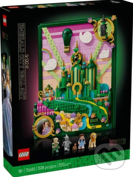 LEGO® Wicked 75685 Nástěnné umění: Emerald City