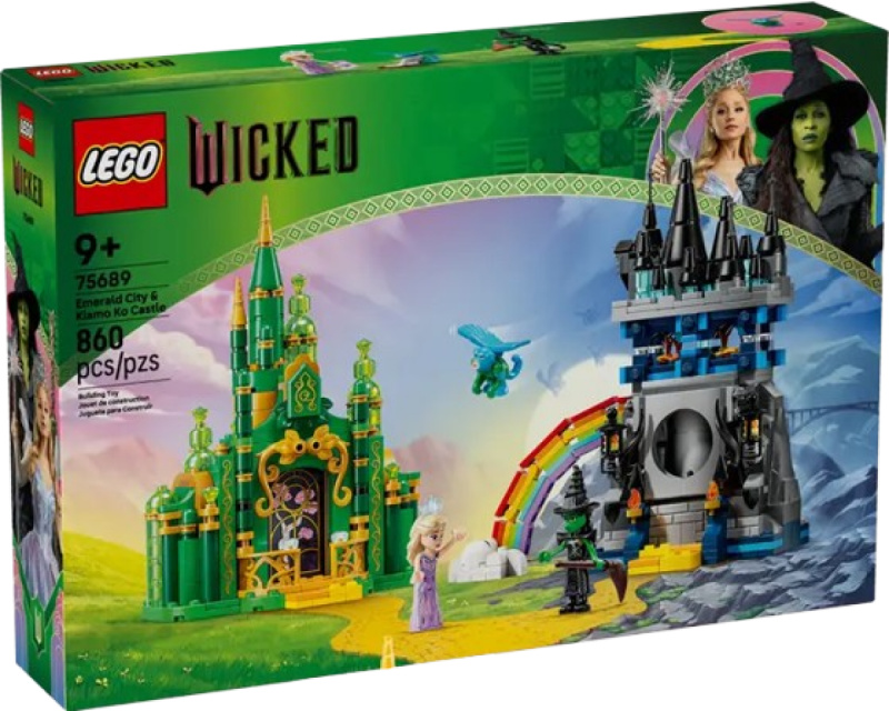 Lego wicked: smaragdové město a zámek Kiamo Ko stavebnice