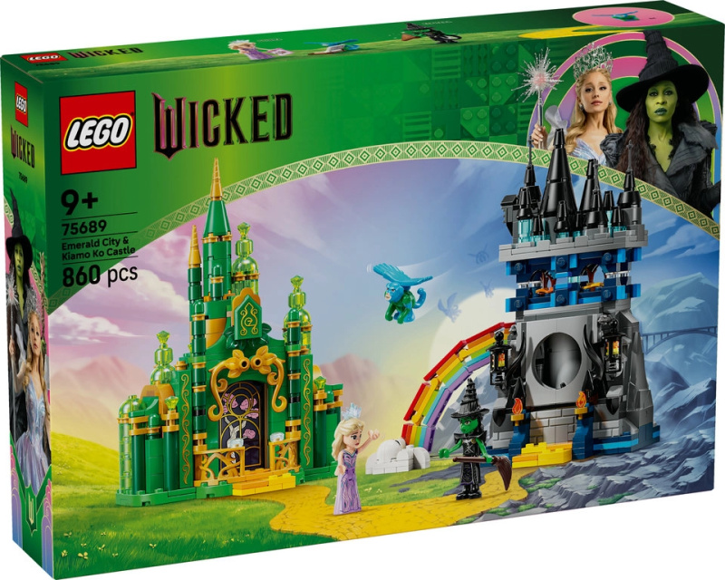 Lego wicked: smaragdové město a zámek Kiamo Ko stavebnice