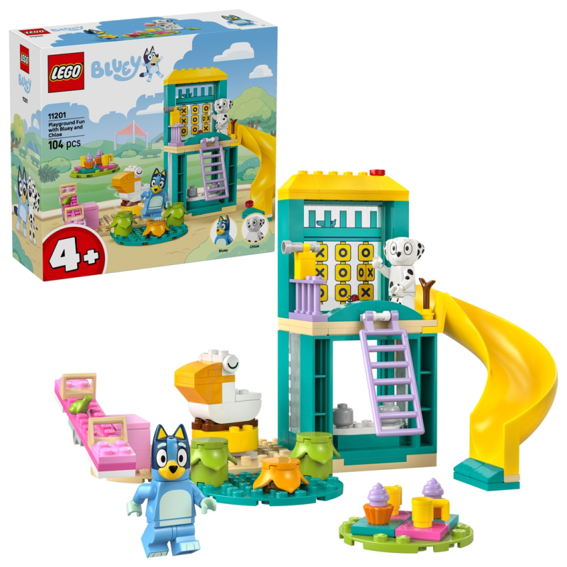 LEGO® 11201 Bluey, Chloe a zábava na hřišti