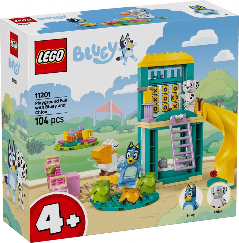 LEGO® 11201 Bluey, Chloe a zábava na hřišti