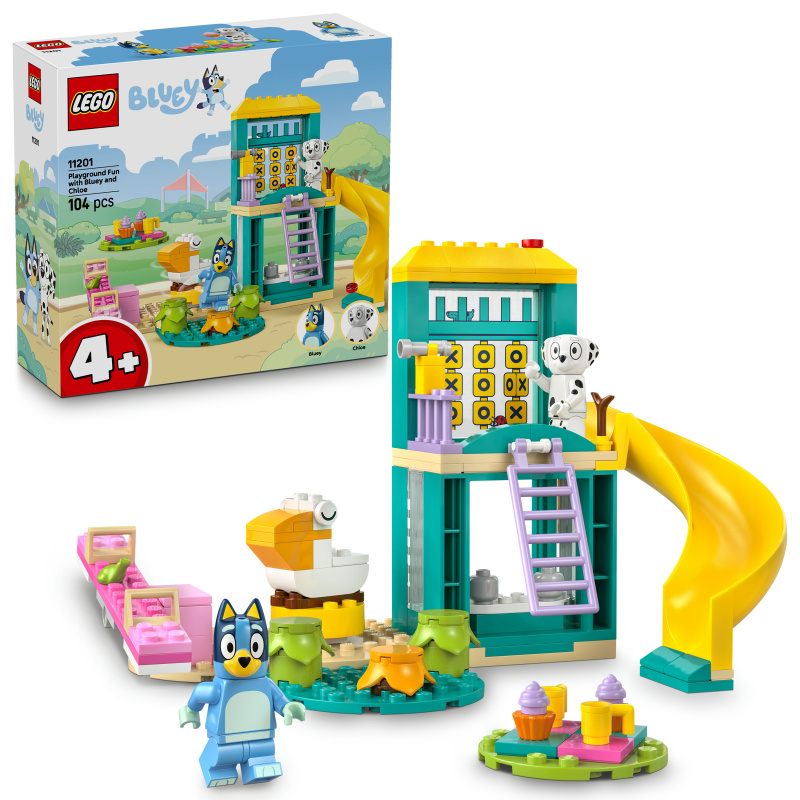 LEGO® 11201 Bluey, Chloe a zábava na hřišti