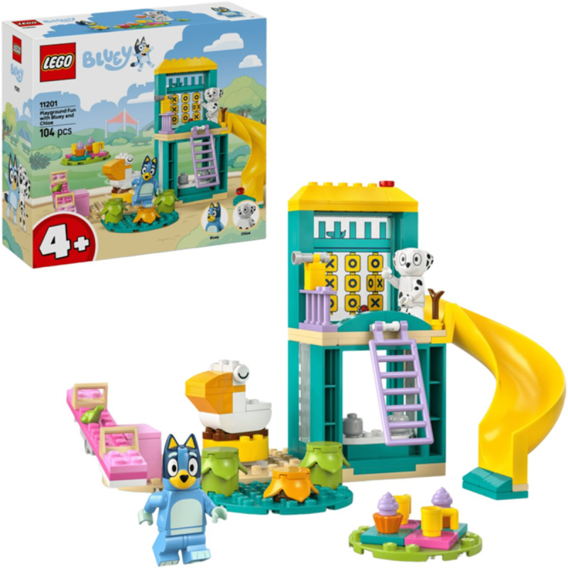 LEGO® 11201 Bluey, Chloe a zábava na hřišti